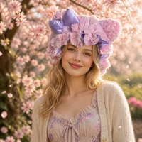 Bonnet de nuit en peluche à paillettes dégradées, doublé satin, anti-frisottis, protection des cheveux, bonnet de nuit multicolore, enveloppement capillaire d'hiver pour femmes adultes