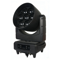 Projecteur LED étanche IP65 150W à 7 faisceaux, contrôle DMX512 RGB, CRI 90, en alliage d'aluminium pour événements extérieurs, fêtes, mariages, clubs