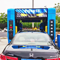Machine de lavage de voiture électrique professionnelle Risense automatique avec séchoir à air et brosses de roue