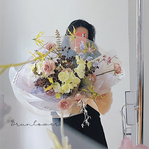 Carta da imballaggio del regalo del fiorista di vendita calda coreana impermeabile all'ingrosso del nuovo arrivo di JAYWOOD - Product Image 5