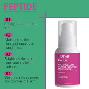 Crème hydratante pour le visage au collagène et aux peptides, personnalisable avec logo, <span class=keywords><strong>anti</strong></span>-<span class=keywords><strong>rides</strong></span>, réparatrice, éclaircissante, repulpante, <span class=keywords><strong>soin</strong></span> du visage - Product Image 4