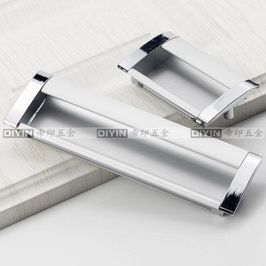 Furniture Handle Rectangle Zinc Alloy Cabinet <b>Wardrobe</b> Minimalist Durable Die Casting 6503 - Product Image 2