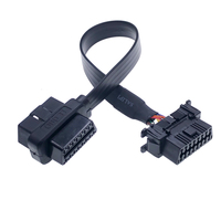 Lector de Códigos OBD AOTAI, Cable de Extensión Divisor de 16 Pines OBD2 Macho a Hembra, Herramientas de Escaneo GPS 12V/24V