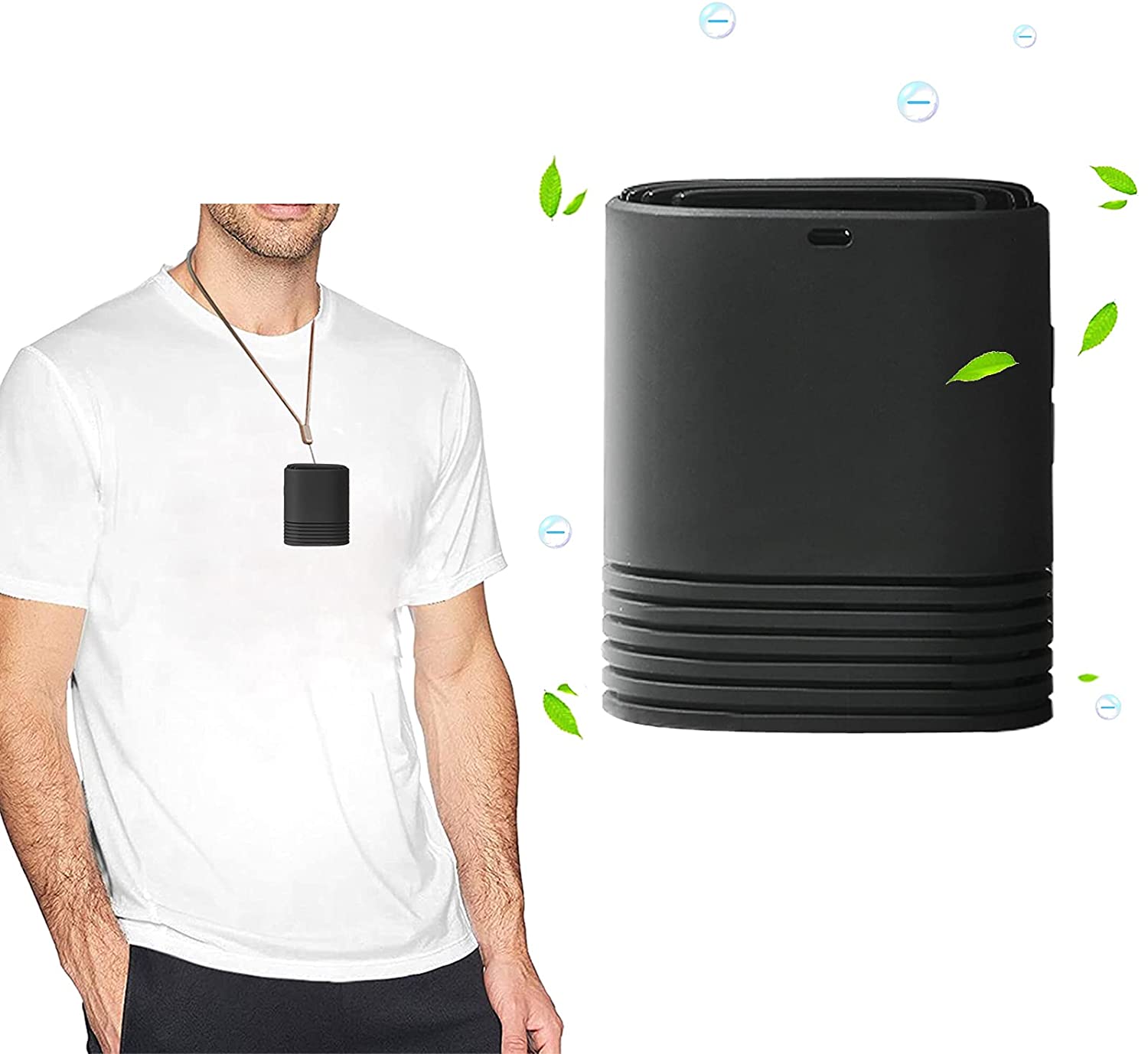 Персональный мини-Воздухоочиститель для путешествий, персональный воздухоочиститель для путешествий, очиститель для дыма, устраняет запахи дыма