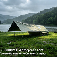 Tente de camping familiale gonflable de luxe de haute qualité pour 6 à 8 personnes, 1 salon, imperméable, Carpas Para Camping Lujo