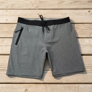 Shorts de bain pour homme avec logo personnalisé, séchage rapide, protection UV, pour les vacances d'été à la plage - Product Image 3