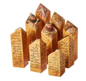 Figura religiosa de la santa familia, juego de natividad navideña - Product Image 6