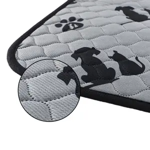 New Models 100% Waterproof Washable Reusable Pee Mat Puppy Dog Training Pee Pads for Dogs