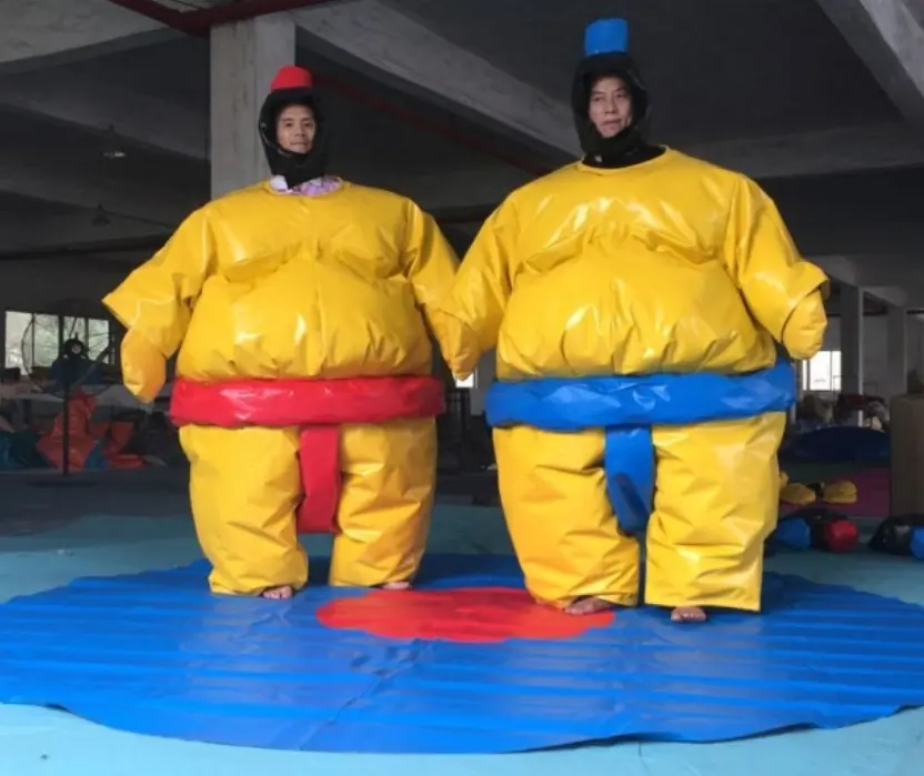 Party City Sumo Pak Opblaasbare Boksen Sumo Worstelen Pakken Opblaasbare Spel Met Verschillende Grootte