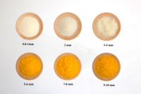 Miettes de pain jaune chinois Panko 2mm