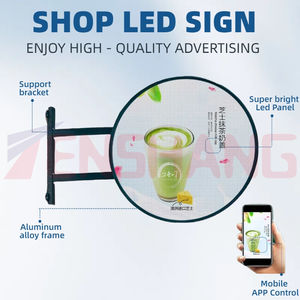 Pantalla LED circular personalizada de 50cm y 4,28 pulgadas para publicidad electrónica para fabricantes - Product Image 5