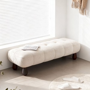 เก้าอี้ยาวหุ้มเบาะสไตล์นอร์ดิก บุด้วยโฟมแบบทัฟท์ สำหรับห้องนั่งเล่น - Product Image 2