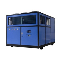 Refroidisseur d'eau à air de type boîte à rouleaux de marque HUANQIU 100hp pour la réfrigération industrielle