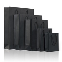 Sac en papier kraft personnalisé avec logo, poignée en ruban, matériaux recyclés écologiques 2025, pour emballage cadeau, usage domestique, impression numérique