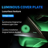 Berlaku untuk BMW Seri 5 G68 Cover Speaker Berlampu Trim Lampu Ambient Interior Mobil Aksesoris Dekorasi Otomatis