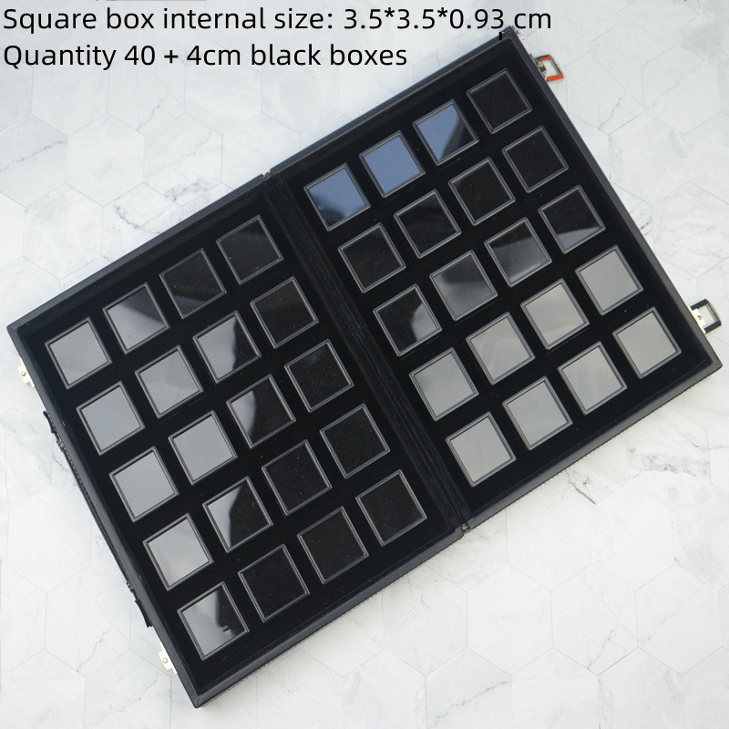 40 + 4cm black boxes