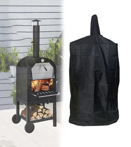 600D Heavy Duty Oxford pour four à <span class=keywords><strong>pain</strong></span> au charbon de bois BBQ Smoker Grill Outdoor Waterproof Protective Cover Pizza Four Cover - Product Image 1