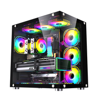 Lovingcool 2025 Pendingin CPU Berkinerja Tinggi Desain RGB 6-Pipa Kompatibel LGA 2011 1366 1200 1700 115X AM5 AM4 untuk Pendinginan Gaming