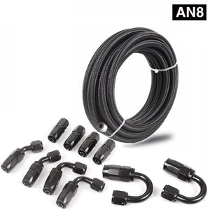 通用赛车零件AN4 AN6 AN8 AN10 AN12 AN16 AN20铝燃油管路旋转软管端部配件 - Product Image 4