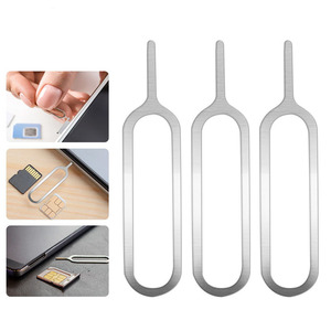 Work Record <b>Sim</b> Card Ejector Tool 33Mm Metal Universal For Mobile Phones - Product Image 5