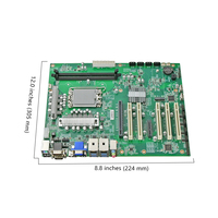 ATX Industrie-Motherboard Intel LGA1700 H610 12./13. Gen Dual-Channel 5 PCI 1 PCIe X4 Steckplätze 64GB DDR4 SATA Desktop Neu