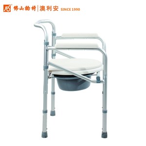 เก้าอี้นั่งชักโครกอลูมิเนียมอัลลอยด์ Foshan Oriental รุ่น FS894L สำหรับผู้สูงอายุและผู้พิการ รับน้ำหนักได้ 200 กก. - Product Image 2