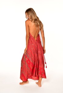 Nuevo Vestido Casual Holgado con Tirantes para Mujer, Diseño Personalizado 2026, Colores Variados, Estilo Halter, Verano, Sexy, Bohemia, Maxi Vestido, Tallas Grandes - Product Image 5