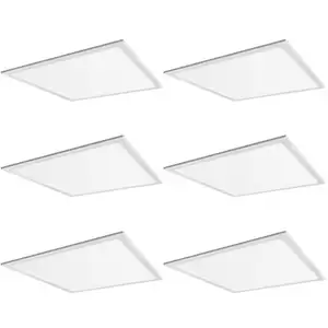 sem cintilação 3000K/4000K/5000K/6000K quadrado 36W 60x60 LED Panel