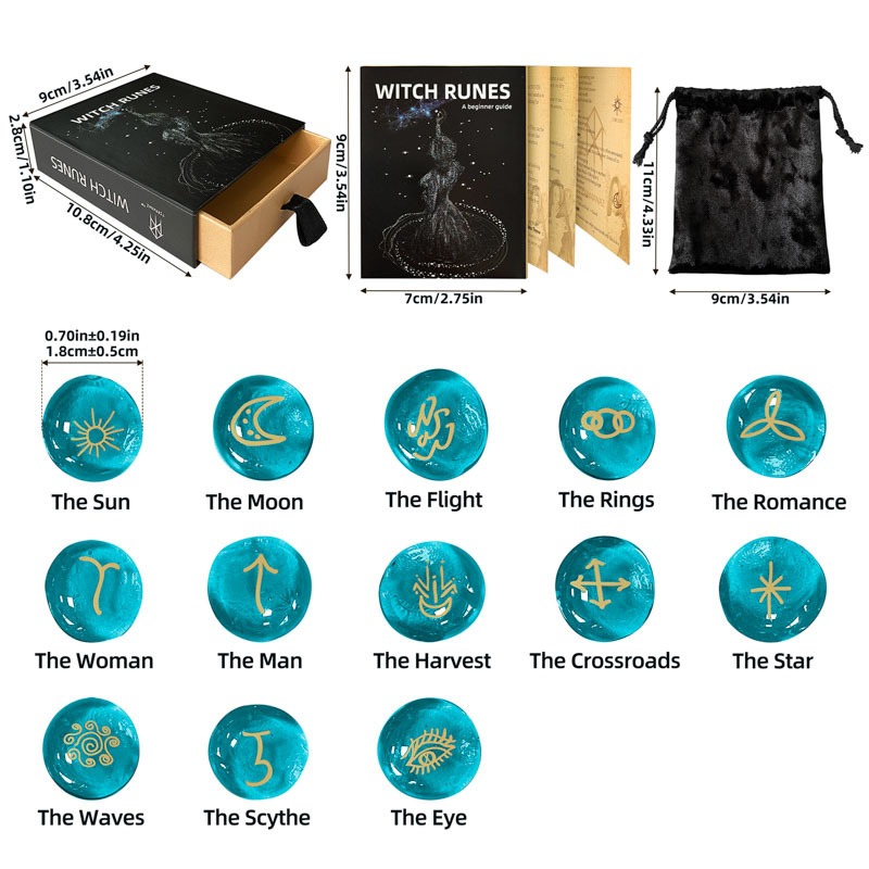 Azul, juego de 13 piezas.