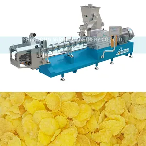Shandong Arrow Cornflakes breakfast cereal corn flakes making machine breakfast cereals production line