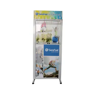 Sandal Display Rack Store Fixture Customized Metal Sandals and Flip Flops Shoes Display Rack