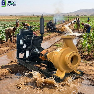 Pompe centrifuge auto-amorçante en fer haute pression de 50 m de hauteur de refoulement, 3/4/6/8 pouces, avec moteur diesel, OEM pour l'alimentation en <span class=keywords><strong>eau</strong></span>, la lutte contre les inondations et le drainage - Product Image 1