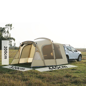 Tente <span class=keywords><strong>de</strong></span> voiture pliable E-RIKE, extra-large, imperméable et pare-soleil, pour voiture autonome - Product Image 2