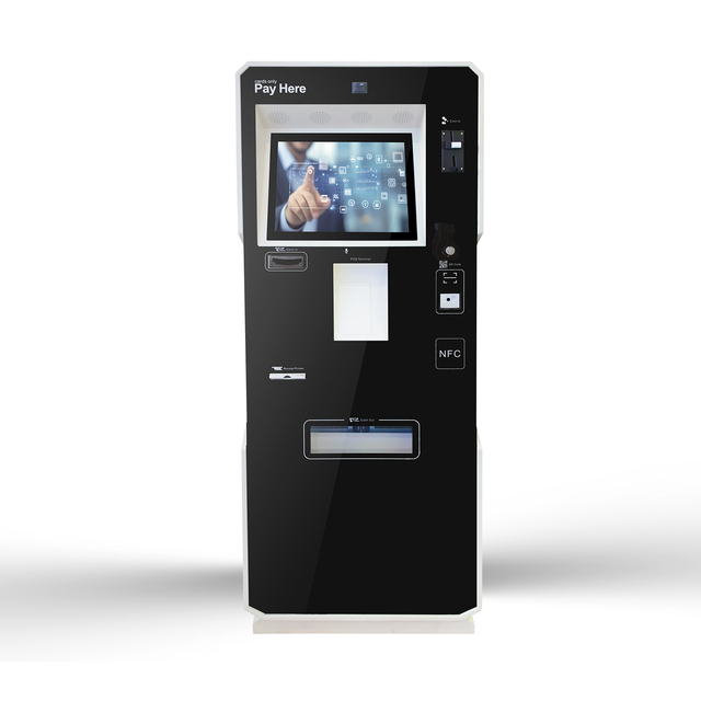 Tengda Self-Service Pay Terminal NFC QR RFID Reader Touch Screen Kiosk for Payment Self Service Parking Betting Payment Terminal