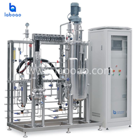 Prix des bioréacteurs multi-étages en acier inoxydable LABOAO, systèmes de culture cellulaire et de fermentation avancés