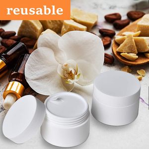 4oz 5oz <b>Jar</b> Cosmetic Cream <b>Jar</b> for Hair Care Body Butter Container PET <b>Plastic</b> White Lid 50ml 80ml 100ml 200ml 250ml Cartons - Product Image 5