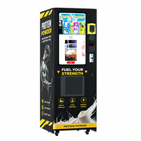 Distributeur automatique de boissons protéinées pour salle de sport, machine à milk-shakes de protéines de lactosérum frais, écran tactile 32 pouces