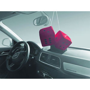Dados Rojos Grandes para Regalo de Coche, Accesorio Único y Llamativo - Product Image 2