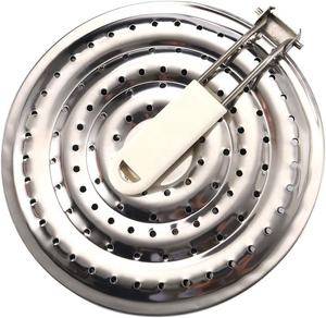 Ustensiles de cuisine écumoire anneau de flamme plaque de mijotage acier inoxydable poignée pliable gril à <span class=keywords><strong>gaz</strong></span> <span class=keywords><strong>diffuseur</strong></span> de chaleur - Product Image 6