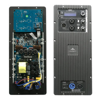 Module d'amplificateur de puissance actif professionnel haute puissance 1200W classe D DSP en métal avec pour pour caisson de basses et son surround