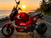 Vélo Électrique Unisexe en Métal avec Moteur Arrière 60V 1000W, 3 Vitesses, Ventilateur Refroidissant, Vente Directe Usine