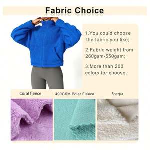 Veste d'hiver oversize pour femme, taille plus, streetwear, solide, chaude, longueur régulière, sweats à capuche personnalisés, haute qualité - Product Image 4