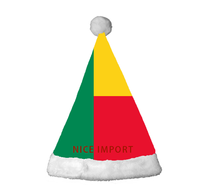 Meistverkaufte Bangladesch-Flagge Weihnachtsmützen Komfortable Plüsch-Weihnachtsmützen für Erwachsene Neujahrs-Festliche Party-Kopfbedeckung