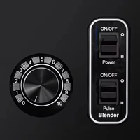 Blender-presse-agrumes électrique combiné, qualité commerciale, grande capacité, pour comptoir, fabrication de smoothies, 5+ vitesses, acier inoxydable