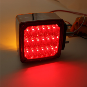 Nouvelle lumière latérale double face 12V 4 pouces pour pare-chocs, clignotant LED bicolore 100% étanche pour camion - Product Image 4