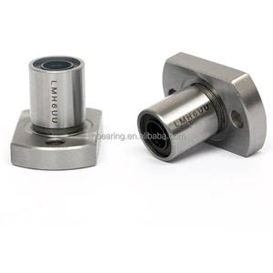 LMH6UU 6mm Linearlager LMH Doppelschnittkante Elliptischer Flanschtyp Ovaler Flansch Linearführungskugellager - Product Image 4