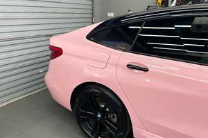 Vinilo para Automóviles PET, Color Rosa Sakura, Alto Brillo, Antiarañazos, con Liberación de Aire, para Envolver Todo el Vehículo, Película que Cambia de Color, Rollo de PPF - Product Image 5