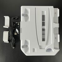 SSTARiT FC-PVR2-008 Base de refroidissement pour console PS5 pour PS VR2/PS5 Station de charge pour manette avec stockage de disques Support pour casque et écouteurs
