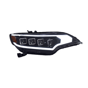 Phare de pare-chocs avant de haute qualité GK5 Guide de lumière LED feux de jour LED 4 lentilles phares pour <span class=keywords><strong>Honda</strong></span> Fit Jazz 2014-2020 - Product Image 4