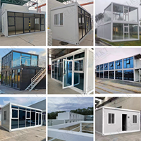 FLKT Maison Conteneur Pliante Type Z Prête à l'Expédition, Étanche et Résistante au Vent, Mini-Maison Modulaire, Vente en Gros Usine